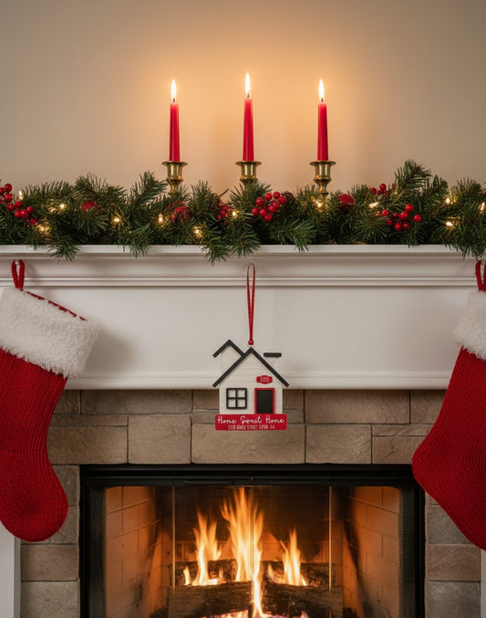 New Home Ornament – Personalized Housewarming Keepsake