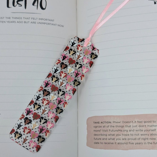 ASL “I Love You” Bookmark
