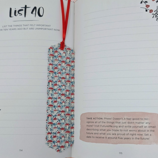 Whimsical Mushroom Bookmark