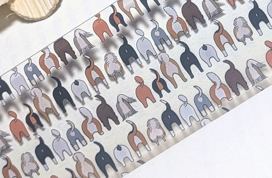 Cute Dog Butt Acrylic Bookmark | Gift for Book Lovers & Dog Fans