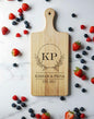 Personalized Engraved Cutting Board – Custom Couple Name Wooden Board | Wedding & Anniversary Gift