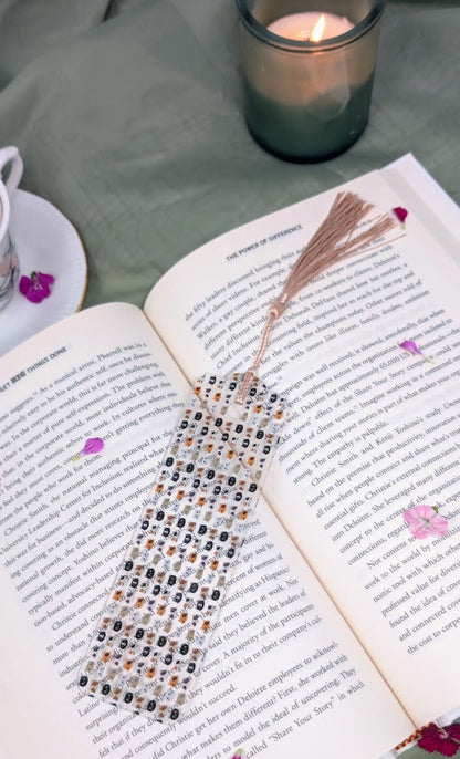 Cat Faces Acrylic Bookmark | Cute Gift for Cat Lovers