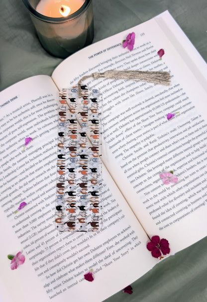 Cute Dog Butt Acrylic Bookmark | Gift for Book Lovers & Dog Fans