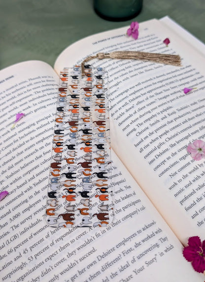 Cute Dog Butt Acrylic Bookmark | Gift for Book Lovers & Dog Fans