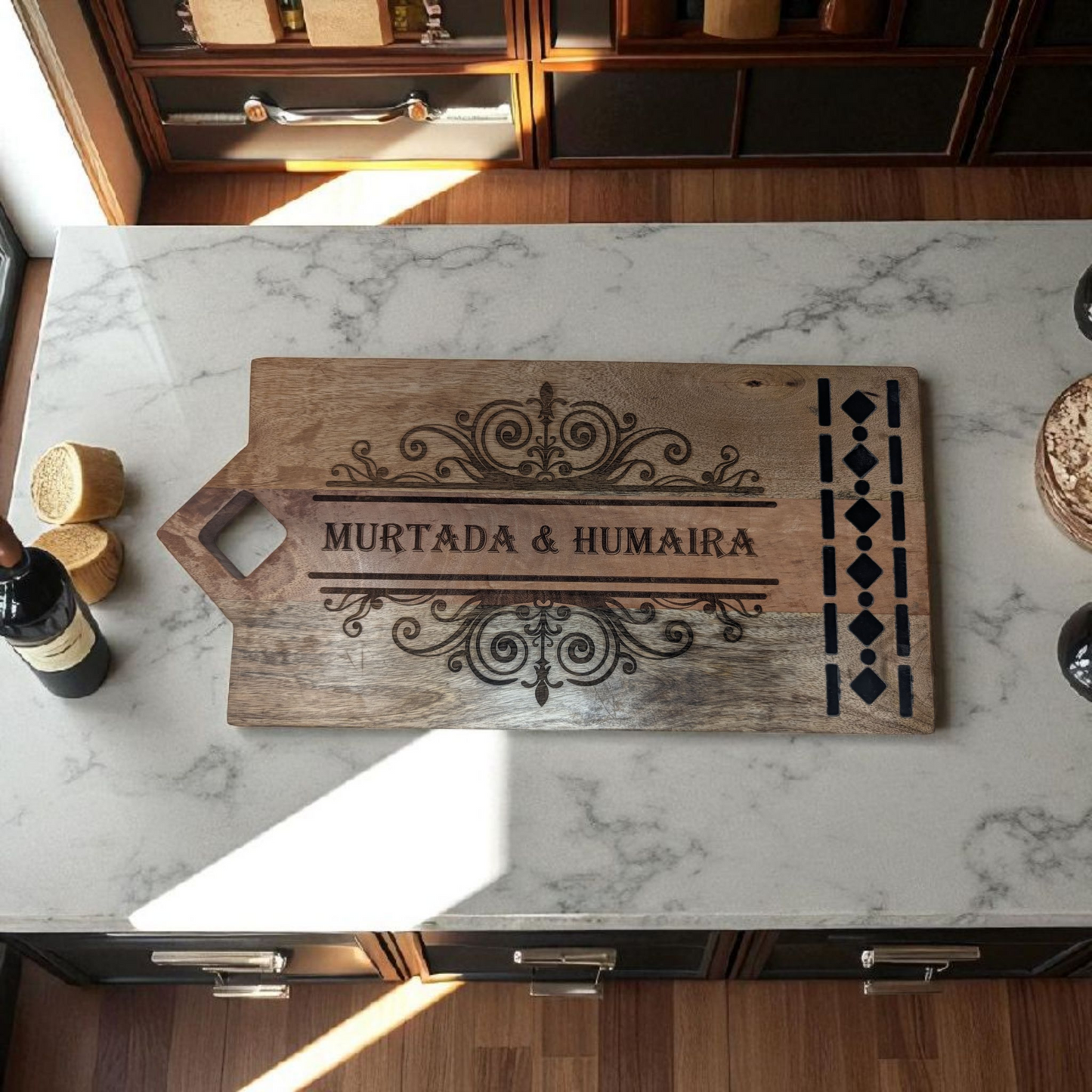 Personalized Engraved Charcuterie Board – Personalize with Names
