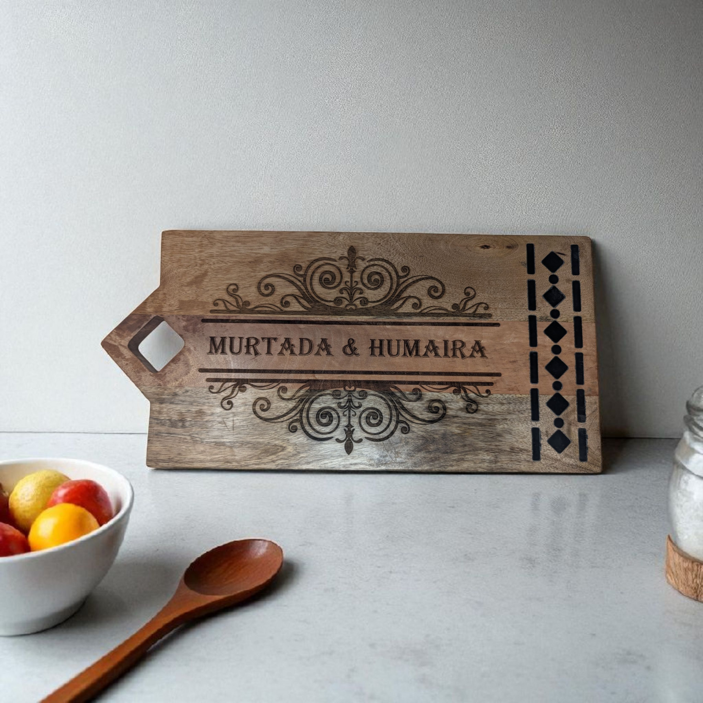 Personalized Engraved Charcuterie Board – Personalize with Names