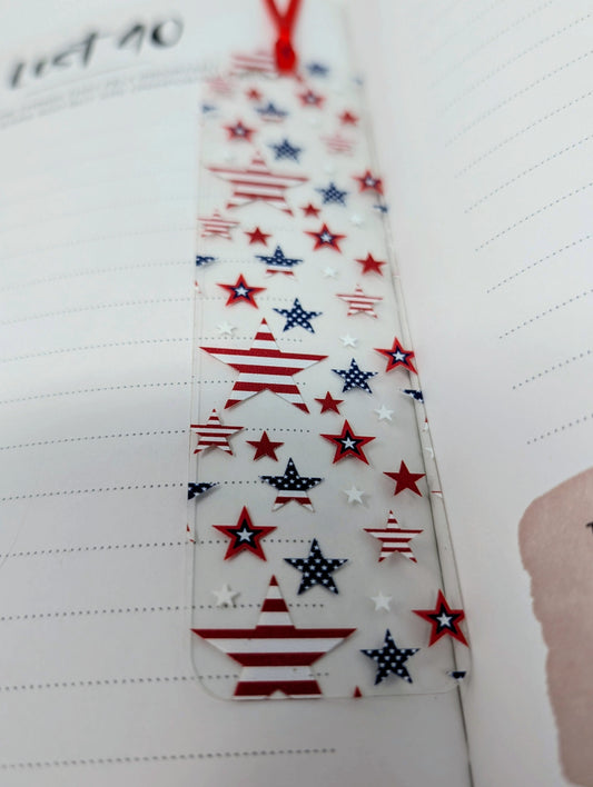 Patriotic Stars Bookmark