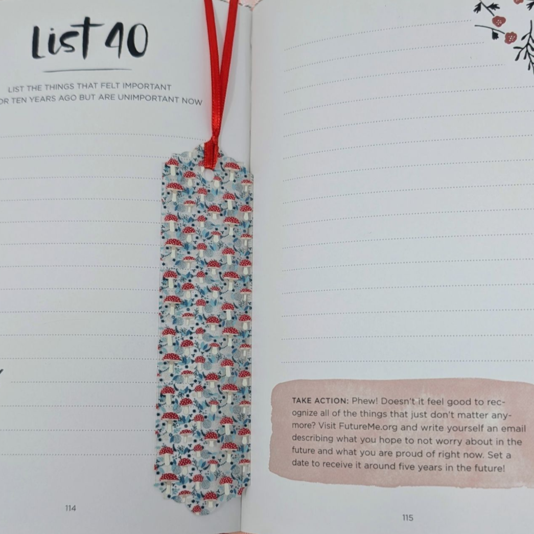 Whimsical Mushroom Bookmark