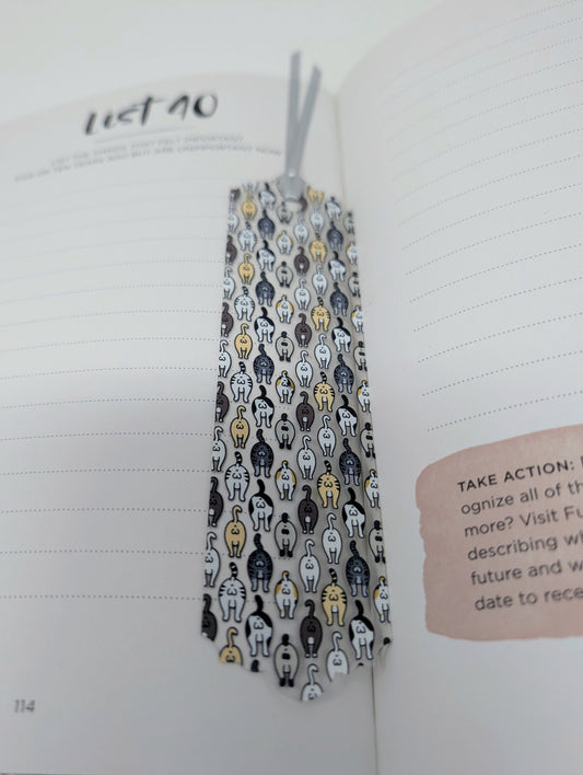 Cat Butts Bookmark