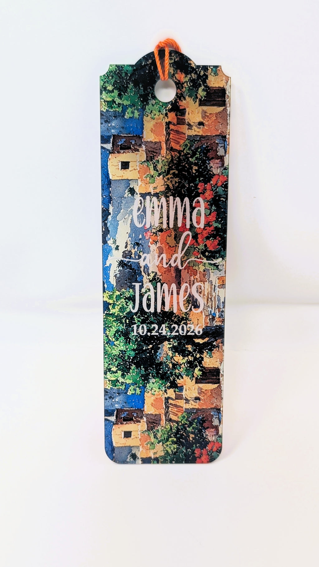 Personalized Wedding Save the Date Bookmarks, Wedding Favors