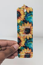 Personalized Wedding Save the Date Bookmarks, Wedding Favors
