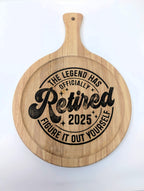 Retirement Board – The Legend Has Retired