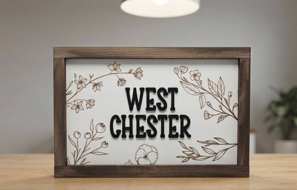 Custom Location Wood Sign